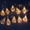 10 BULB STRING LED LIGHTS 166" LONG, ELECTRIC