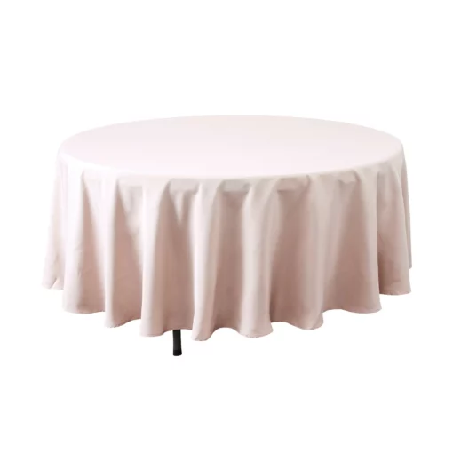 108’’ BLUSH ROUND TABLE COVER -Quality Wholesale Shop 108 blush round table cover