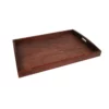 12'' X 11'' X 1.57'' BROWN WOOD TRAY -Quality Wholesale Shop 12 x 11 x 157 brown wood tray
