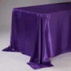 120” PURPLE RECTANGLE SATIN TABLE CLOTH 1PC PER PACK 1 120” PURPLE RECTANGLE SATIN TABLE CLOTH 1PC PER PACK -Quality Wholesale Shop 120 purple rectangle satin table cloth 1pc per pac