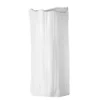 16.5”H X 7.5” MATTE WHITE CERAMIC CYLINDER IREG LIP WITH SEAMLESS COLUMN