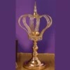 18’’ X 8.5’’ METAL CROWN CENTERPIECE -Quality Wholesale Shop 18 x 85 metal crown centerpiece