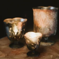 5”H X 4.75” WHITE MARBLE GLASS CHELSEA VASE -Quality Wholesale Shop 5h x 475 white marble glass chelsea vase 1