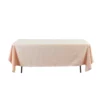 60" X 126" CHAMPAGNE RECTANGULAR POLYESTER TABLE COVER '38-0025CH -Quality Wholesale Shop 60 x 126 champagne rectangular polyester table cov