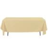 60X126'' RECTANGULAR TABLECOVER,IVORY -Quality Wholesale Shop 60x126 rectangular tablecoverivory