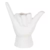 7.25” X 7.75” HANG LOOSE PLANTER - MATTE WHITE -Quality Wholesale Shop 725 x 775 hang loose planter matte white