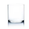 7"H X 7" CLEAR GLASS CYLINDER VASE