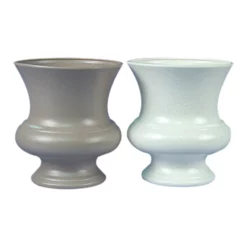 9 1/2" Designer Urn - Sandstone Asst