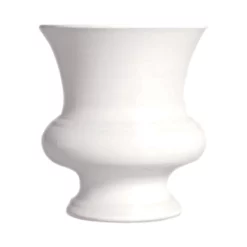 9 1/2" Designer Urn - White