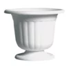 9 5/8"h X 10.88" Pedestal Urn - White -Quality Wholesale Shop 9 5 8h x 1088 pedestal urn white