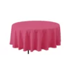 90'' ROUND MAGENTA POLYESTER TABLECOVER 1 90'' ROUND MAGENTA POLYESTER TABLECOVER -Quality Wholesale Shop 90 round magenta polyester tablecover