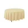 90'' ROUND POLYESTER TABLECOVER,IVORY 1 90'' ROUND POLYESTER TABLECOVER,IVORY -Quality Wholesale Shop 90 round polyester tablecoverivory