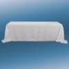 90” X 132” WHITE RECTANGLE POLYESTER TABLECLOTH -Quality Wholesale Shop 90 x 132 white rectangle polyester tablecloth