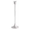 11"H X 3.25" SILVER ANTIQUE CANDLE STICK