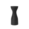 19.75”H X 8.25” BLACK CERAMIC LOVISA VASE -Quality Wholesale Shop accent decor 1975h x 825 black ceramic lovisa vase