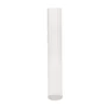 22”H X 3.5” CHIMNEY OPTIC GLASS SLEEVE (OPEN AT THE BOTTOM AND THE TOP) 1 22”H X 3.5” CHIMNEY OPTIC GLASS SLEEVE (OPEN AT THE BOTTOM AND THE TOP) -Quality Wholesale Shop accent decor 22h x 35 chimney optic glass sleeve o