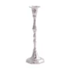 3.25'' X 9.25’’H SILVER ANTIQUE CANDLESTICK -Quality Wholesale Shop accent decor 325 x 925h silver antique candlestick