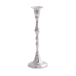 3.25'' X 9.25’’H SILVER ANTIQUE CANDLESTICK