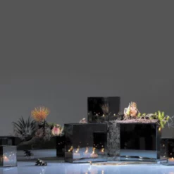 5.25”H X 4” X 4” Myriad Candleholder -Quality Wholesale Shop accent decor 525h x 4 x 4 myriad candleholder 2