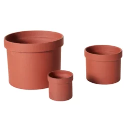 5.75”H X 7.25” TERRACOTTA CERAMIC KLAMATH POT -Quality Wholesale Shop accent decor 575h x 725 terracotta ceramic klamath 2