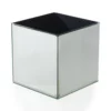 6.5” X 6.5” X 6.5” MIRROR GLASS CUBE (AD)