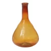 7.5" X 4.5" AMBER GLASS JULIANA BUDVASE -Quality Wholesale Shop accent decor 75 x 45 amber glass juliana budvase