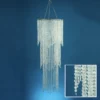 ACRYLIC CHANDELLIER 10 X 30'' -Quality Wholesale Shop acrylic chandellier 10 x 30