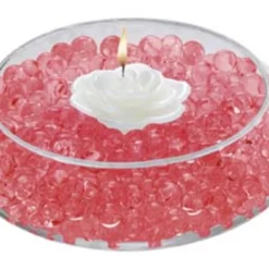 Deco Beads - 8oz Jar, Red