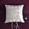 HAND WOVEN RING PILLOW W/RHINESTONE, Reg. 23.99 -Quality Wholesale Shop hand woven ring pillow w rhinestone reg 2399