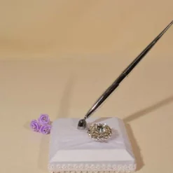 IVORY RHINESTONE CHARM PEN SET Was $24.99
