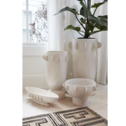 10.25”h X 17.25” WHITE CERAMIC RIVERIE COMPOTE BOWL -Quality Wholesale Shop 1025h x 1725 white ceramic riverie compote bowl 4