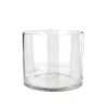 10"H X 12"D CLEAR GLASS CYLINDER VASE -Quality Wholesale Shop 10h x 12d clear glass cylinder vase