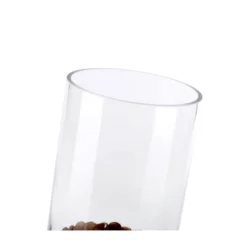 10”H X 4” CLEAR WITH GOLD BOTTOM GLASS CYLINDER ELSA LIKE -Quality Wholesale Shop 10h x 4 clear with gold bottom glass cylinder elsa 1