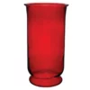 10”H X 5.5” RED RUBY GLASS REGENCY URN -Quality Wholesale Shop 10h x 55 red ruby glass regency urn