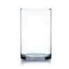 12"H X 10" CLEAR GLASS CYLINDER VASE -Quality Wholesale Shop 12h x 10 clear glass cylinder vase