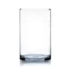 12"H X 6" CLEAR GLASS CYLINDER VASE -Quality Wholesale Shop 12h x 6 clear glass cylinder vase