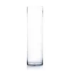 28"H X 8" CLEAR GLASS CYLINDER VASE -Quality Wholesale Shop 28h x 8 clear glass cylinder vase