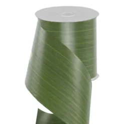 4.25’’ X 50 YD MOSS GREEN ASPID RIBBON TAI LEAF RIBBON