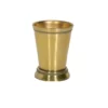 4.5"H X 3”W GOLD METAL MINT JULIP CUP -Quality Wholesale Shop 45h x 3w gold metal mint julip cup