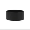 5”H X 11” BLACK LOW CERAMIC CYLINDER BOWL -Quality Wholesale Shop 5h x 11 black low ceramic cylinder bowl