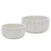 5"H X 11.75" WHITE LOW BOWL CERAMIC CYLINDER -Quality Wholesale Shop 5h x 1175 white low bowl ceramic cylinder