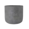 5"H X 6.5” DARK GREY Terracotta Round Pot Rough Finish -Quality Wholesale Shop 5h x 65 dark grey terracotta round pot rough finis
