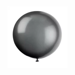 6- 36’’ PREMIUM BLACK LATEX BALLOONS
