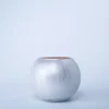 6.5”H X 8”D WHITE WRAP FISH/BUBBLE BOWL -Quality Wholesale Shop 65h x 8d white wrap fish bubble bowl