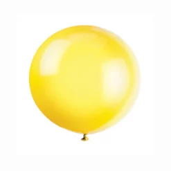 6pcs 36’’ PREMIUM LEMONYELLOW LATEX BALLOONS