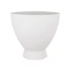 8"h X 7.25" DAHLIA FOOTED POT PLASTIC -Quality Wholesale Shop 8h x 725 dahlia footed pot plastic