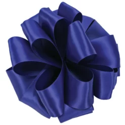 #9, 50 YD ROYAL BLUE DOUBLE FACE RIBBON