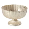 10'' X 6.5’'H CHAMPAGNE LITA COMPOTE (AD) -Quality Wholesale Shop accent decor 10 x 65h champagne lita compote ad