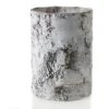 10”h X 7” WHITE BIRCH CYLINDER -Quality Wholesale Shop accent decor 10h x 7 white birch cylinder