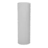 12.5”H X 4.25” WHITE FROSTED GLASS KYRENIA VASE -Quality Wholesale Shop accent decor 125h x 425 white frosted glass kyreni
